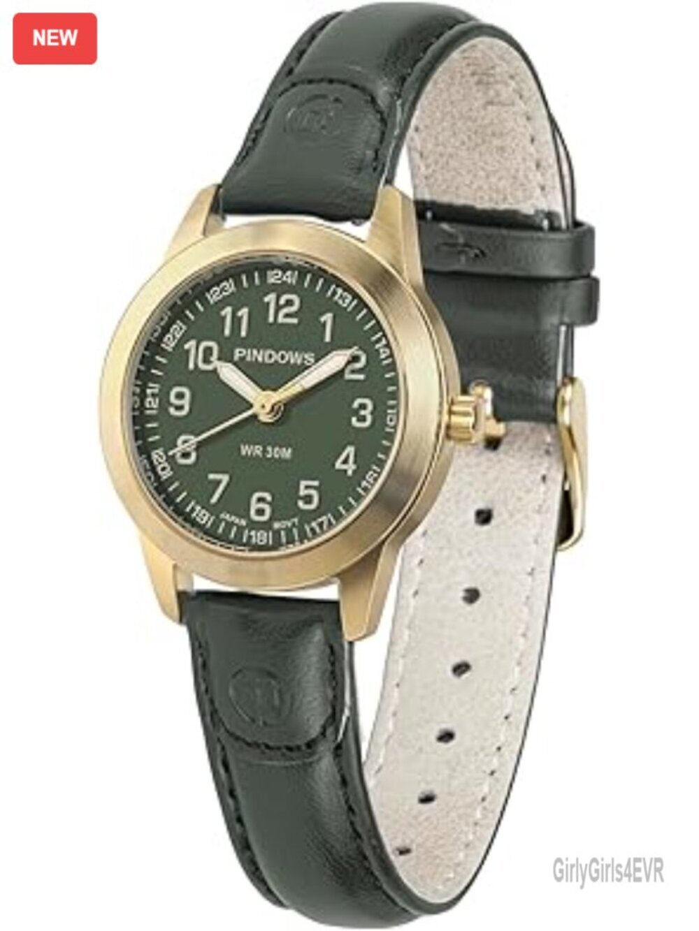 Classic Business Analog Quartz Small Ladies Watch with Luminous Dial, 3ATM